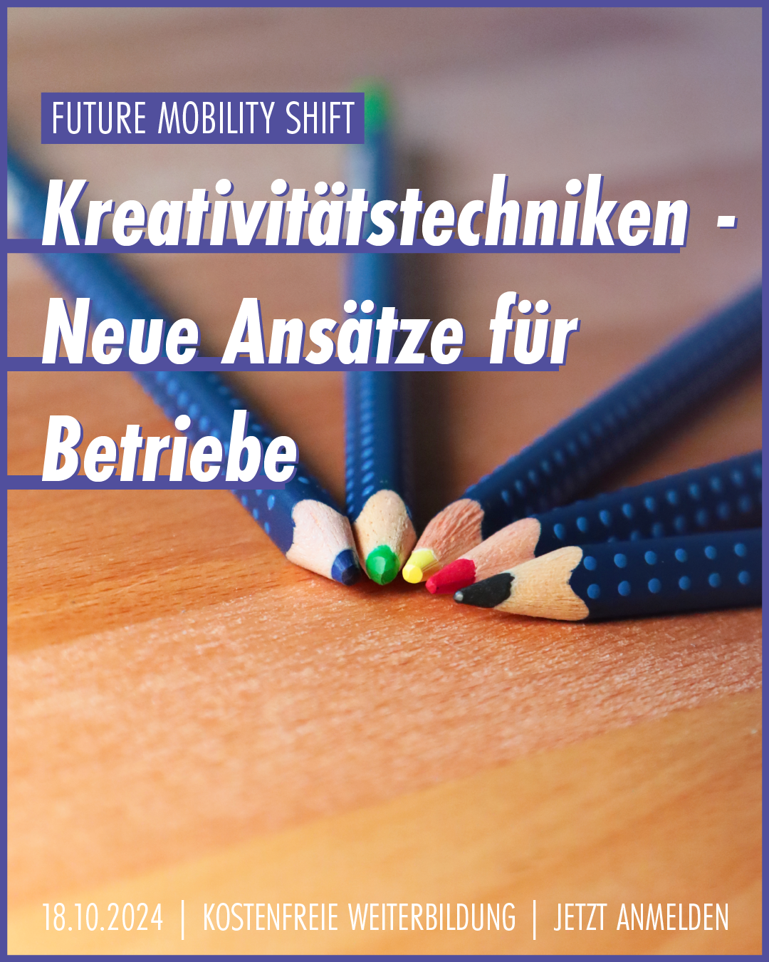 Abgesagt: Exemplarische Weiterbildung Kreativitätstechniken